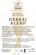 Load image into Gallery viewer, Women's Wellness Herbal Blend