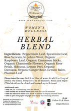 Load image into Gallery viewer, Women&#39;s Wellness Herbal Blend
